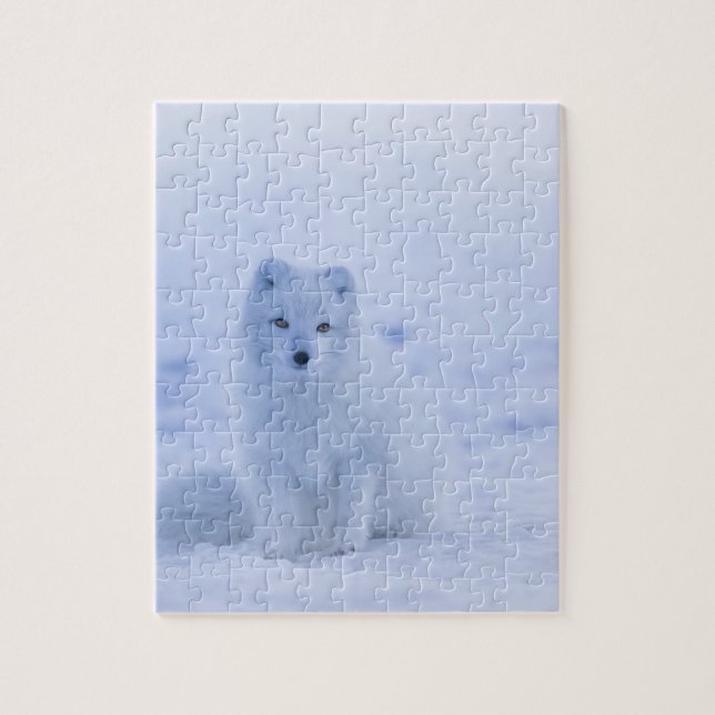 Beautiful Arctic Fox Jigsaw Puzzle (Vertical)