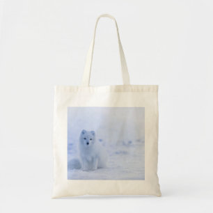 Beautiful Arctic Fox Tote Bag