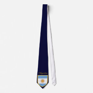 Beautiful Argentina Flag Tie