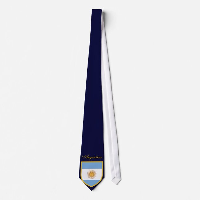 Beautiful Argentina Flag Tie (Front)