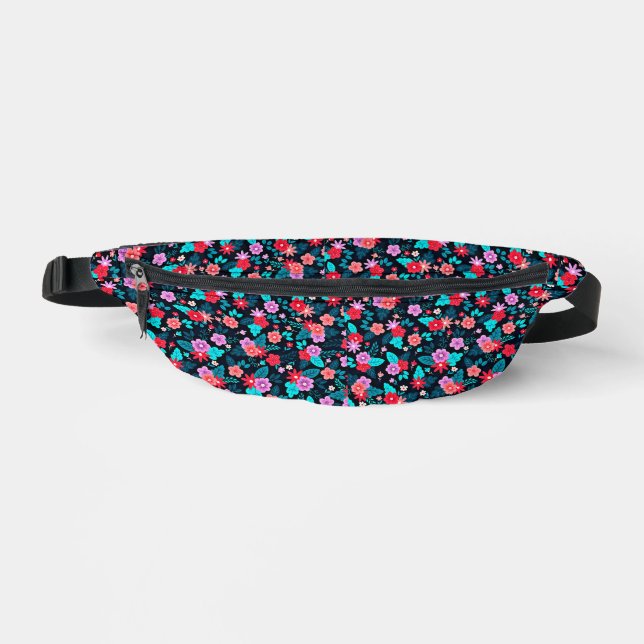 Beautiful Arrangement Ditsy Floral Pattern-56576 Bum Bags (Front)