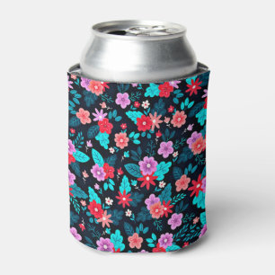 Beautiful Arrangement Ditsy Floral Pattern-56576 Can Cooler