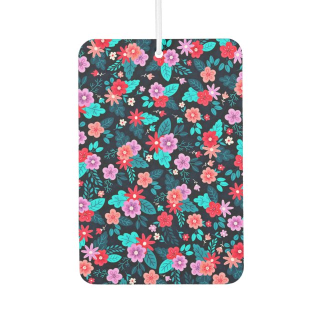 Beautiful Arrangement Ditsy Floral Pattern-56576 Car Air Freshener (Front)