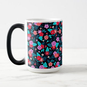 Beautiful Arrangement Ditsy Floral Pattern-56576 Magic Mug
