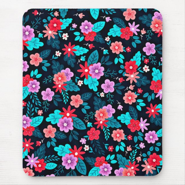 Beautiful Arrangement Ditsy Floral Pattern-56576 Mouse Mat (Front)