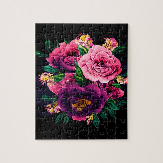beautiful arrangement of flowers jigsaw puzzle (Vertical)