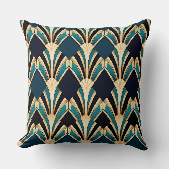 Beautiful Art Deco Design Cushion. Cushion (Front)