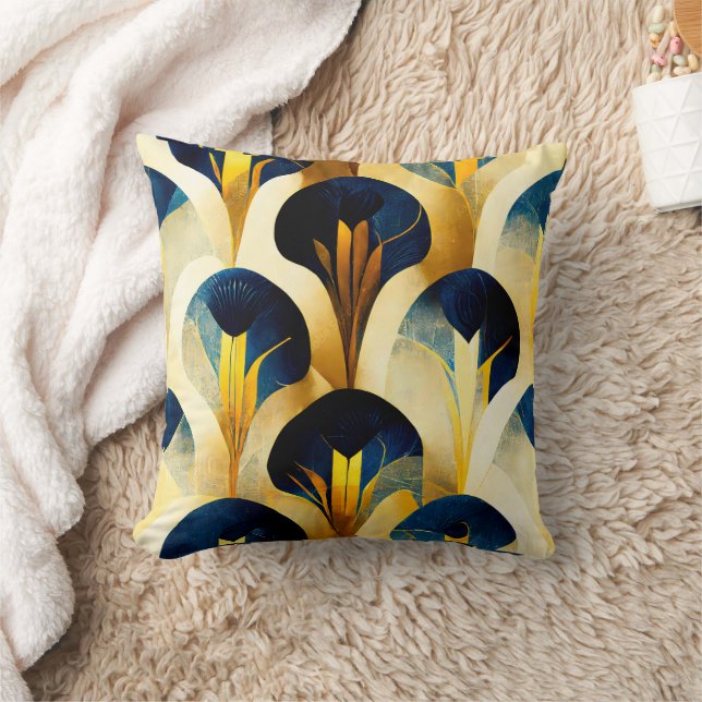 Beautiful Art Deco Style Cushion (Blanket)