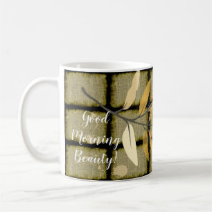 Beautiful Art Deco with Classic Foliage Coffee Mug