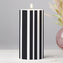 Beautiful Art Form Modern Chic Black White Striped