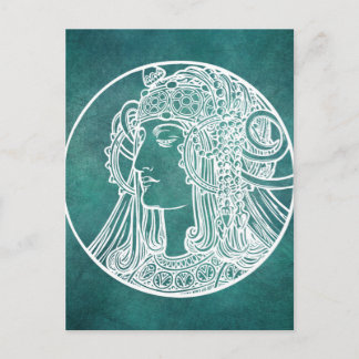Beautiful Art Nouveau Postcard