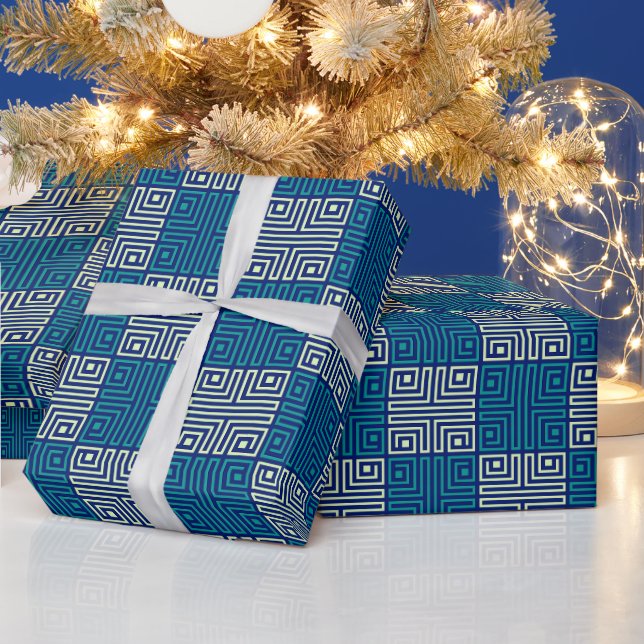 Beautiful Artistic Love Whimsical Holiday Wrapping Paper (Holidays)