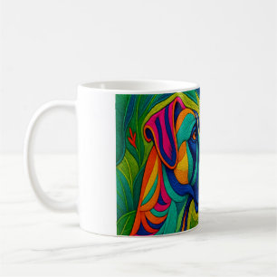 Beautiful Artwork of a Majestic Great Dane Coffee Mug