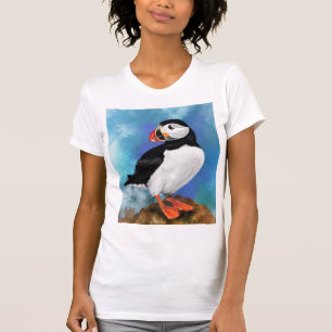 Beautiful Atlantic Puffin Bird T-Shirt
