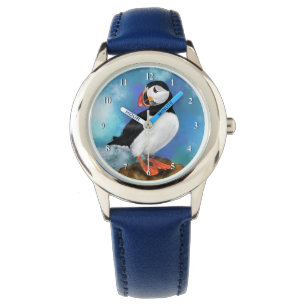 Beautiful Atlantic Puffin Bird Watch