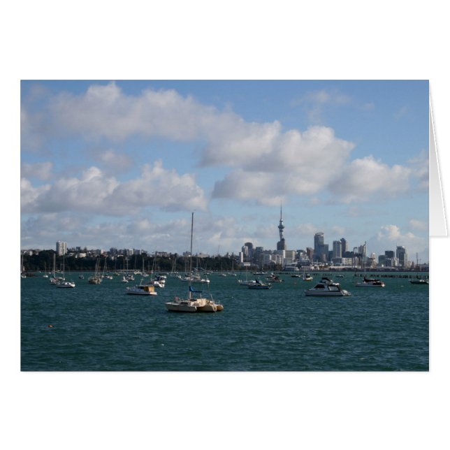 Beautiful Auckland Skyline (Front Horizontal)