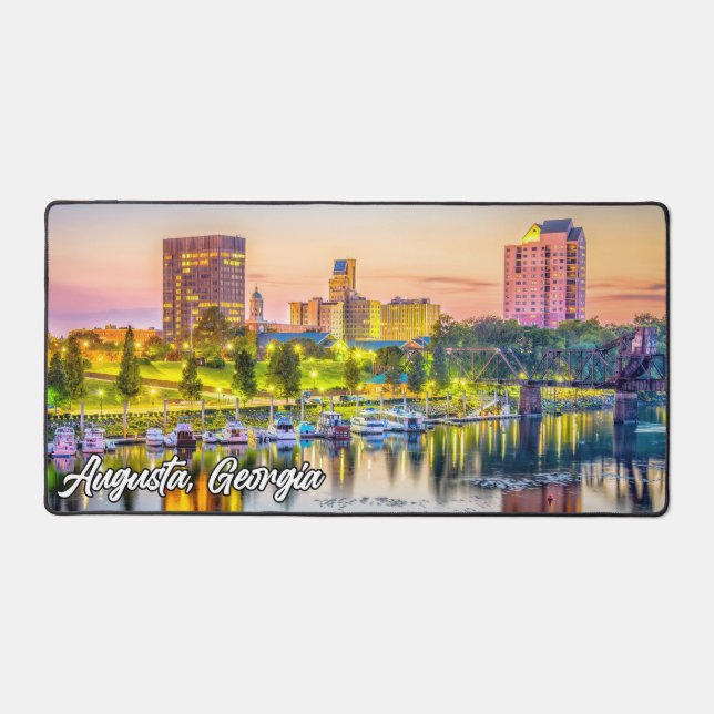 Beautiful Augusta, Georgia, USA Desk Mat (Front)