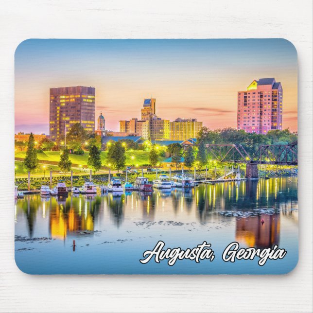 Beautiful Augusta, Georgia, USA Mouse Mat (Front)