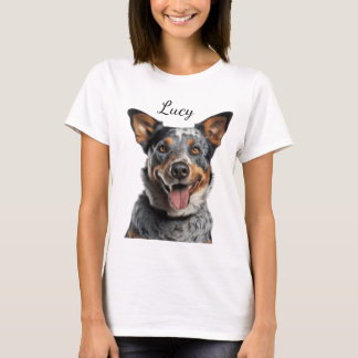 BEAUTIFUL AUSTRALIAN CATTLE DOG FACE T-Shirt