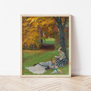Beautiful Autumn Afternoon Edward Cucuel Poster