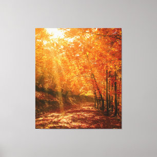 Beautiful autumn canvas print