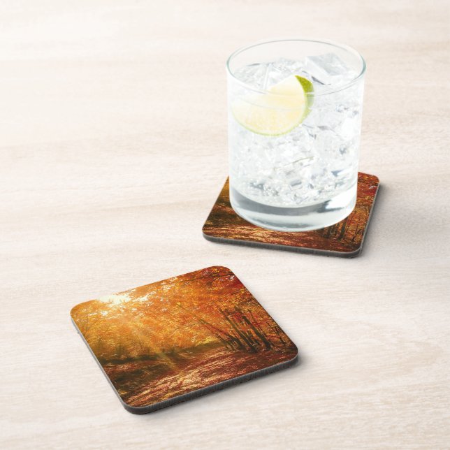 Beautiful autumn coaster (Right Side)