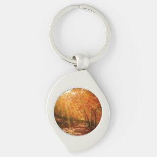 Beautiful autumn key ring