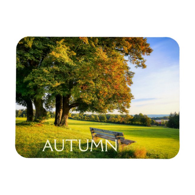 Beautiful Autumn Landscape Magnet (Horizontal)