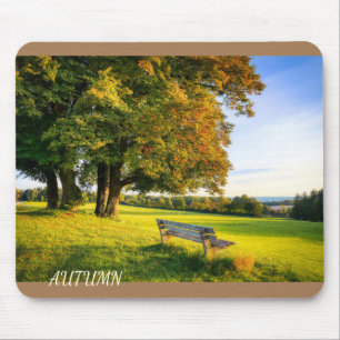 Beautiful Autumn Landscape Mouse Mat