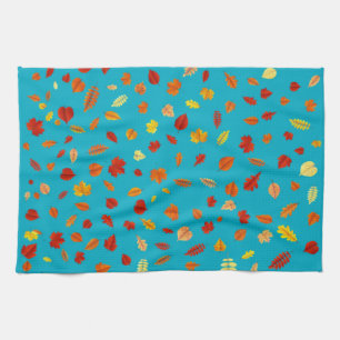 Beautiful Autumn Leaves Tea Towel