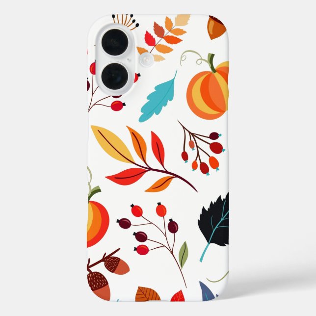 Beautiful Autumn Pattern Case-Mate iPhone Case (Back)