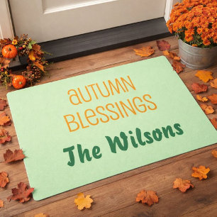 Beautiful Autumn Theme Doormat