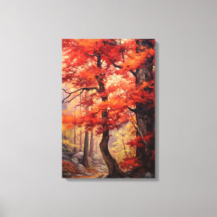 Beautiful Autumn Tree Fine Art Canvas Print