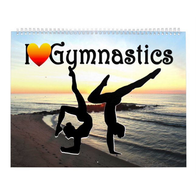 BEAUTIFUL AWE-INSPIRING GYMNASTICS CALENDAR (Cover)