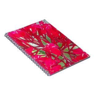 Beautiful Awesome Red flowers Notebook