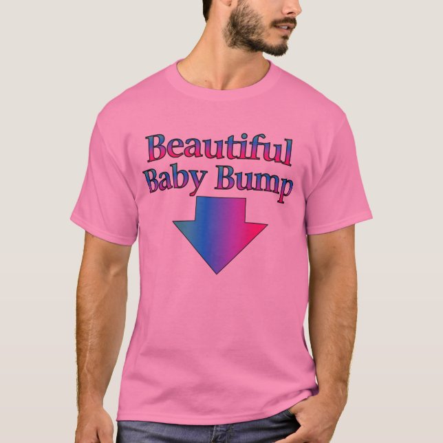 Beautiful Baby Bump T-Shirt (Front)