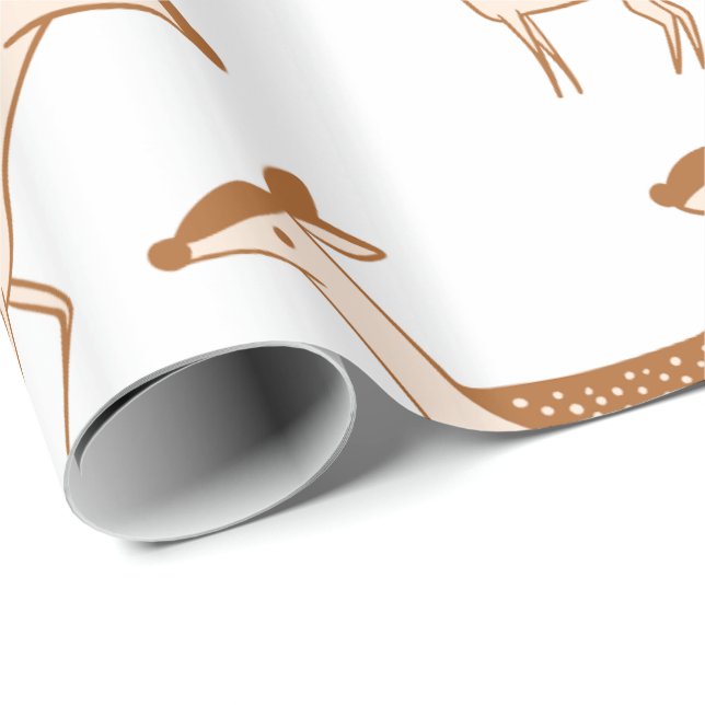 Beautiful Baby Deer Wrapping Paper (Roll Corner)
