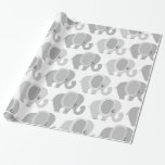 Beautiful Baby Pink Giraffe Wrapping Paper