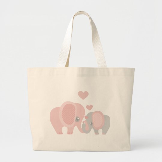 baby pink tote bag