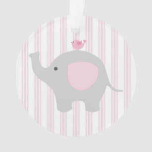 Mom And Baby Elephant Christmas Tree Decorations Ornaments