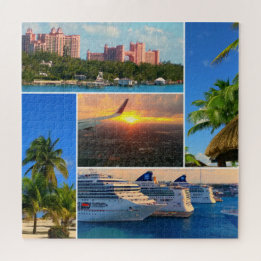 Beautiful Bahamas/Caribbean Collage Jigsaw Puzzle