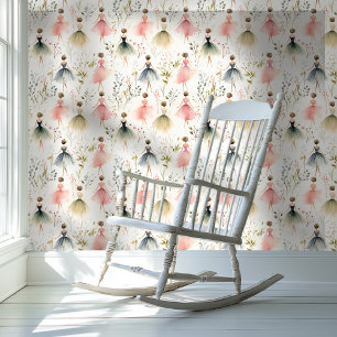 Beautiful Ballerina Pastel Wallpaper