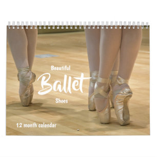 Beautiful Ballet Shoes 2026 Calendar