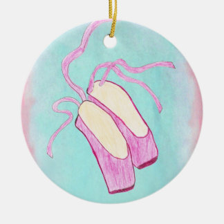 Beautiful Ballet Shoes Ornament