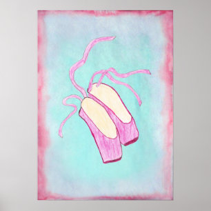 Beautiful Ballet Shoes Poster