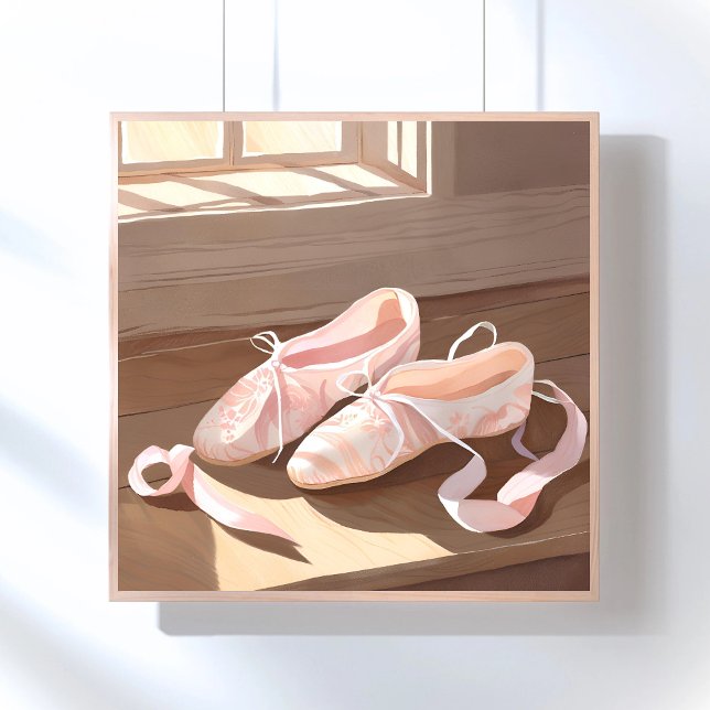 Beautiful Ballet Slippers | Pretty Pink Poster (Creator Uploaded)