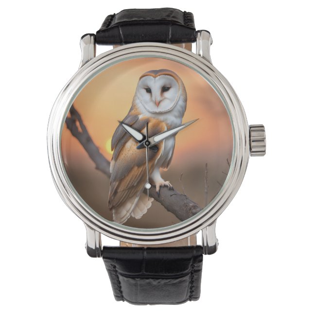 Beautiful Barn Owl Watch (Front)