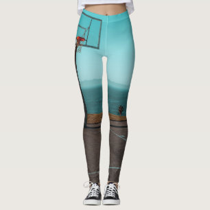 Beautiful Basketball Hoop Leggings