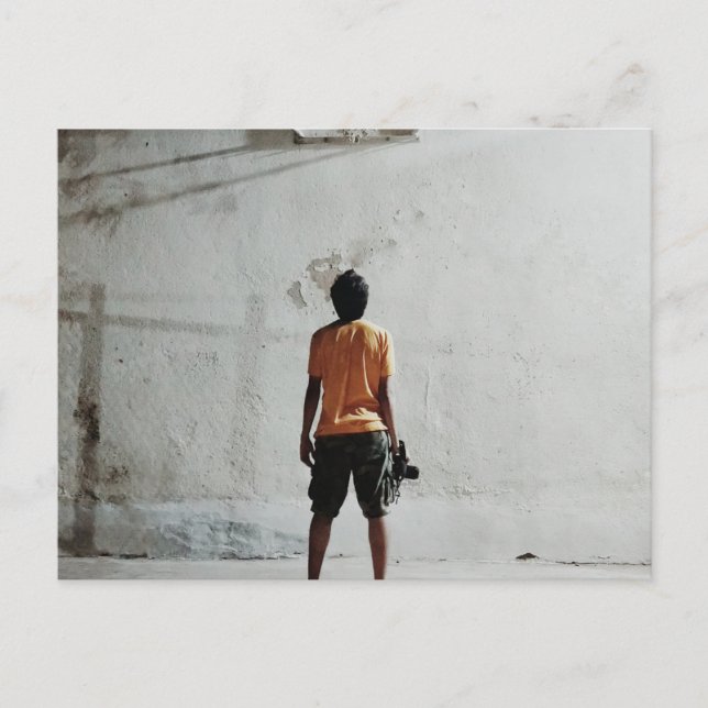 Beautiful Basketball Photography Postcard (Front)