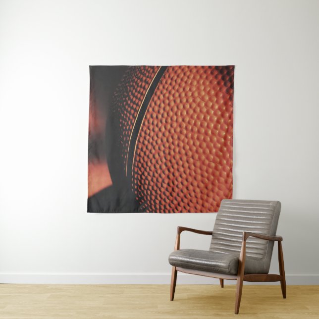 Beautiful Basketball Tapestry (In Situ)